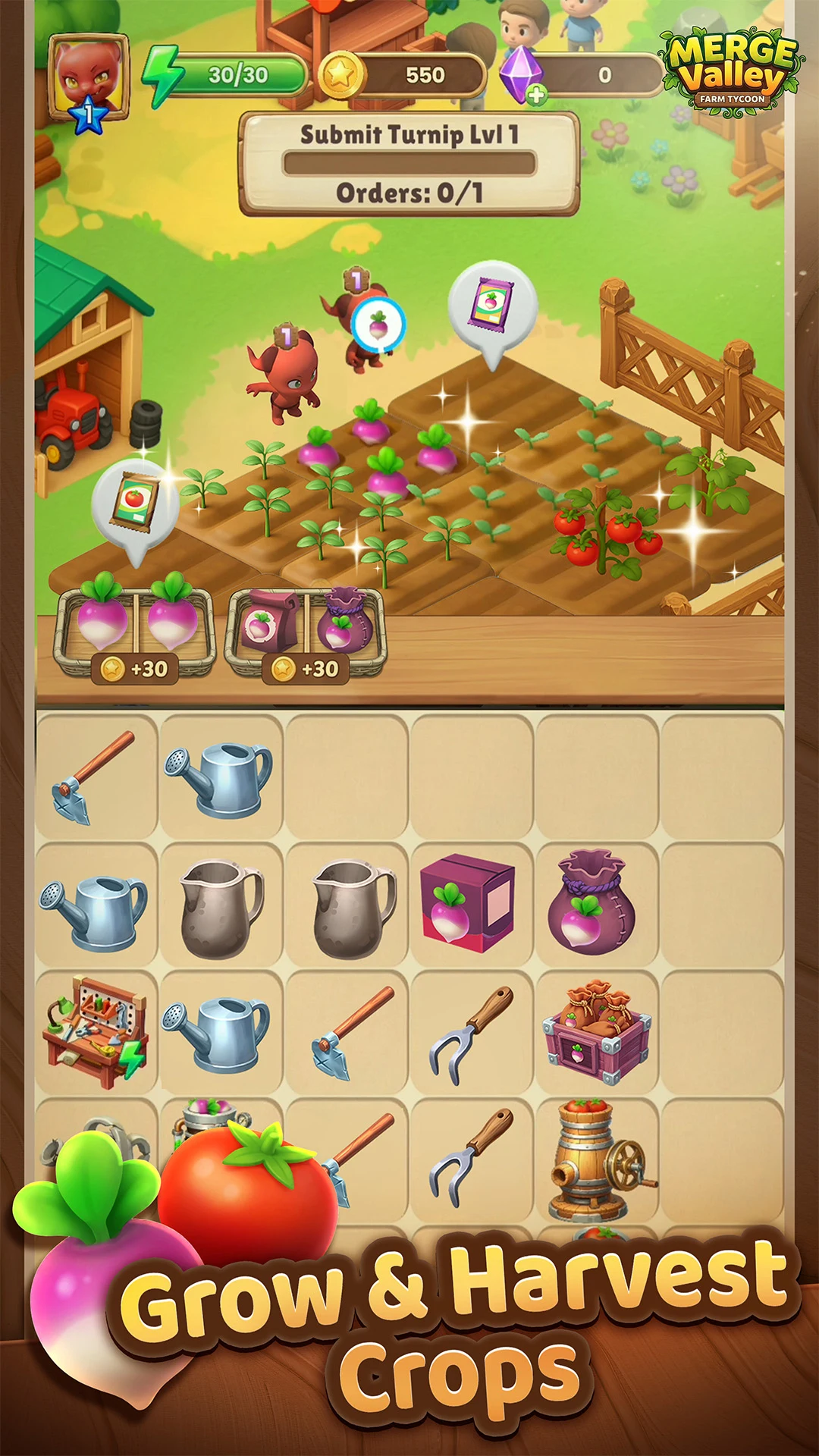 Merge Valley: Farm Tycoon screenshot