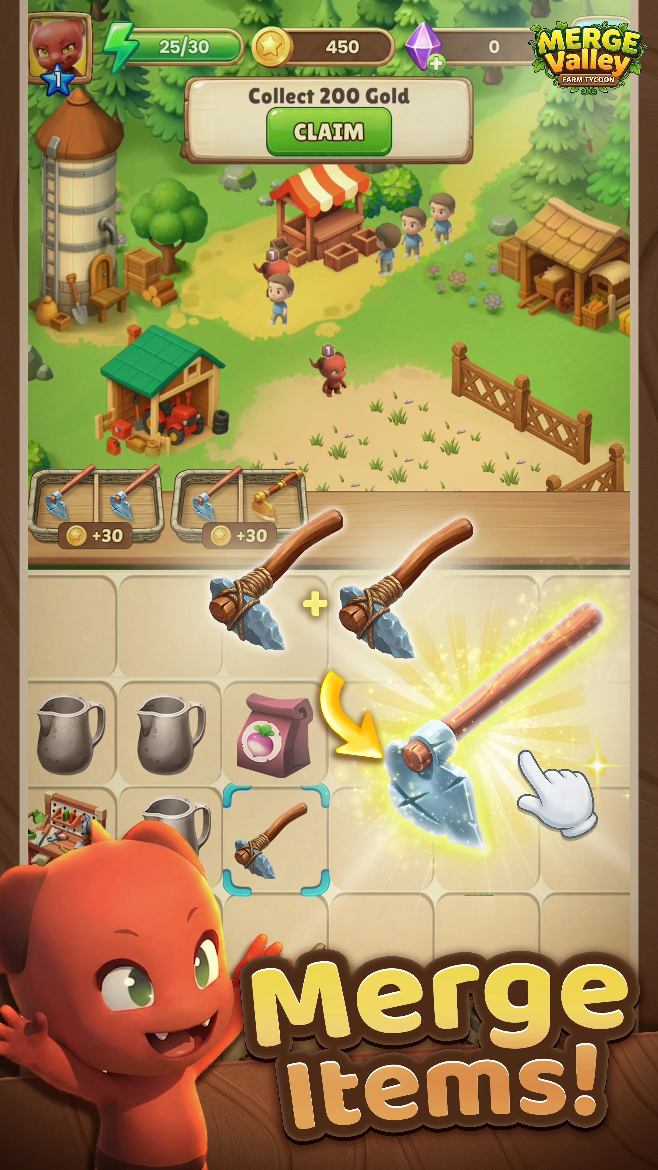 Merge Valley: Farm Tycoon screenshot
